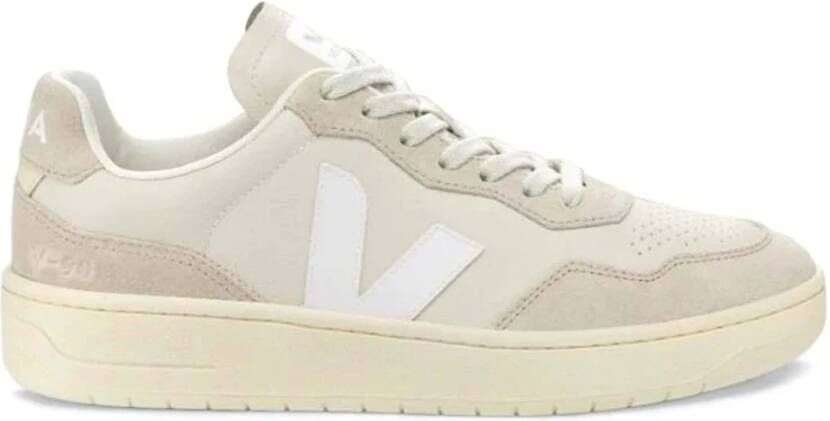 Veja Multicolor V-90 Sneakers met Veters Beige