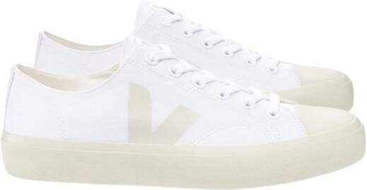 Veja Wata Ii Low Canvas Wit Pierr Blanco Y Piedra White Dames