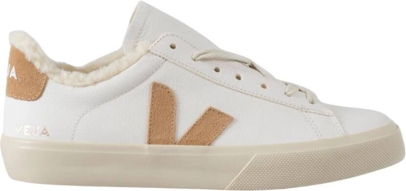 Veja Winter Chrome-Vrije Sneakers met V Design White Heren