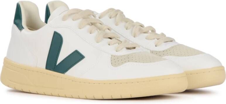 Veja Witte Sneakers met Veganistisch Leer en Biologisch Katoen White Heren