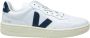 Veja Wit Blauw Leren Sneakers White Heren - Thumbnail 1