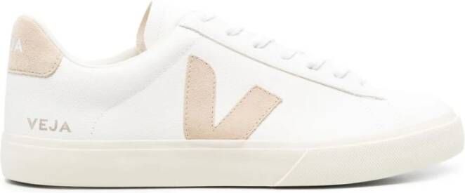 Veja Witte en Beige Sneakers Unisex Schoenen White Unisex