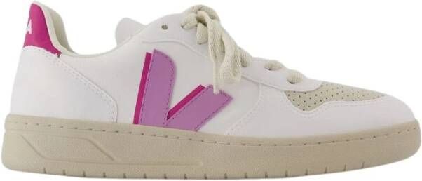 Veja Witte Katoenen Sneakers met Amazon Rubberen Zool White Dames