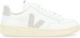 Veja Witte Leren Sneaker met Grijs Logo White Heren - Thumbnail 1