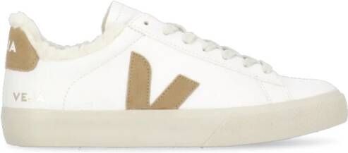 Veja Sportschoenen Campo Winter Chromefree leer White Dames