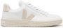 Veja Witte Leren Sneakers Ronde Neus Vetersluiting White Dames - Thumbnail 1