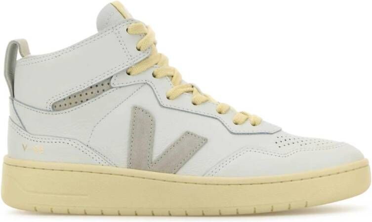 Veja Witte Leren Sneakers V-95 Stijl White Dames