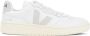 Veja Witte Leren Sneakers Verhoog Stijl White - Thumbnail 16