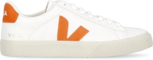 Veja Witte Leren Sneakers voor Vrouwen White Dames