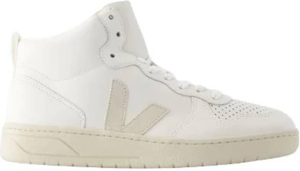 Veja Witte leren sneakers White Dames