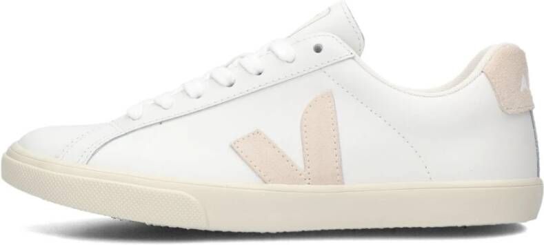 Veja Witte Leren Sneakers White Dames