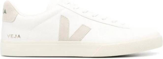 Veja Witte Natuurlijke Leren Sneakers White Heren