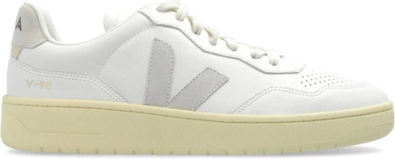 Veja Witte Natuurlijke Leren Sneakers White Heren