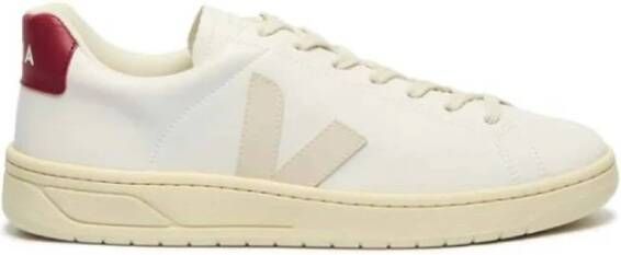 Veja Witte Sneakers met Natuurlijke V-Detail White Dames