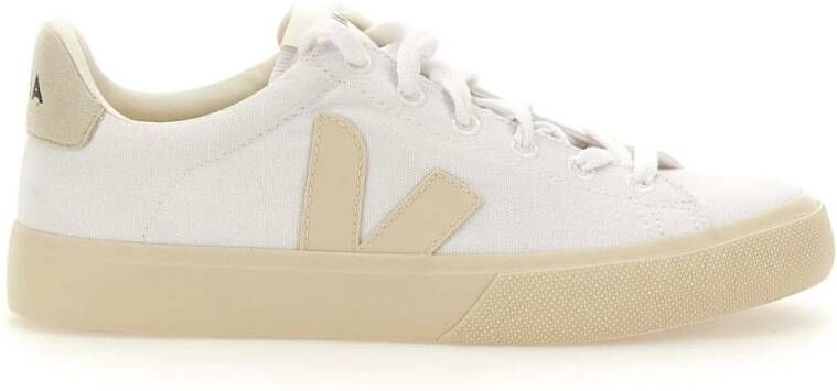 Veja Campo sneaker van canvas met vegan suède details