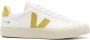 Veja Gecoate Katoenen Sneakers Wit Limoengroen White - Thumbnail 4