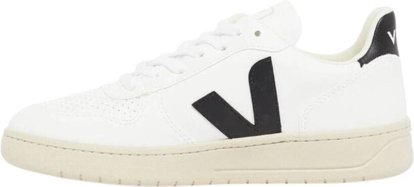 Veja Witte Zwarte Sneakers Stijlvol Veelzijdig Heren White Heren