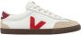 Veja Zachte Leren Volley Sneakers White Heren - Thumbnail 1