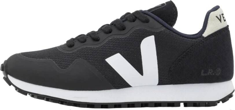 Veja Zwart Wit B-Mesh Sneakers Black Heren