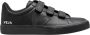 Veja Zwarte Leren Sneakers Black Dames - Thumbnail 1