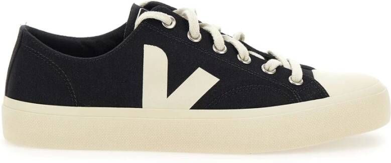 VEJA Wata II Low Canvas | Black Pierre Zwart Canvas Lage sneakers Unisex