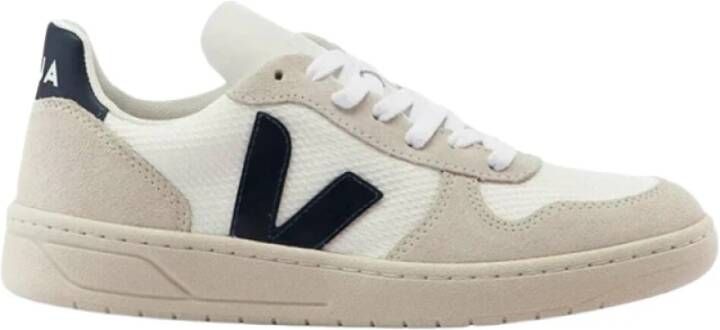 Veja Zwarte Stoffen Sneakers Multicolor Heren