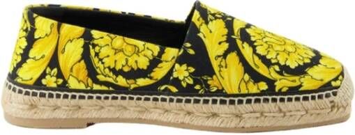 Versace Barocco Espadrilles Stijlvolle Zomer Schoenen Multicolor Dames