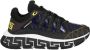 Versace Contrasterende lage sneakers Black Heren - Thumbnail 1