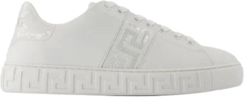 Versace Cotton sneakers White Dames