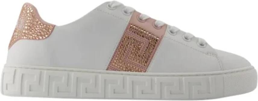 Versace Cotton sneakers White Dames