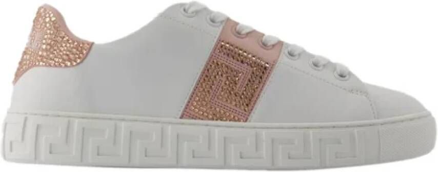 Versace Cotton sneakers White Dames