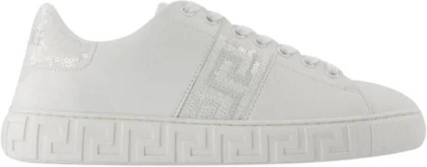 Versace Cotton sneakers White Dames