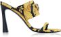 Versace Dames Leren Instap Sandalen Yellow Dames - Thumbnail 1