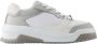 Versace Grijze Leren Sneakers Odissea Stijl Gray Heren - Thumbnail 9