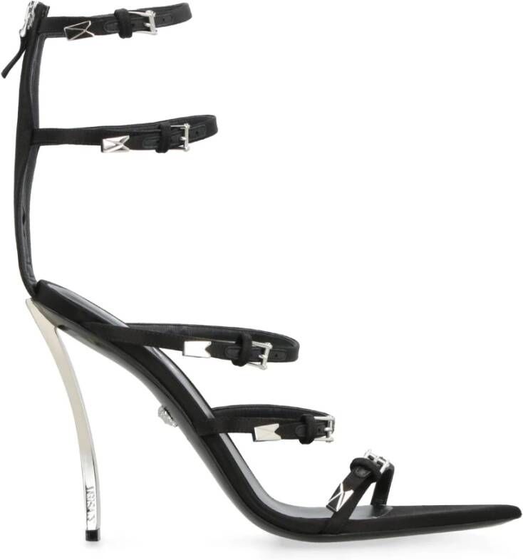 Versace Pin-Points Sandalen Black Dames