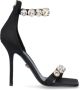 Versace High Heel Sandals Black Dames - Thumbnail 1