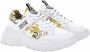 Versace Jeans Couture Abstract Multicolor Vetersluiting Sneakers White Heren - Thumbnail 7