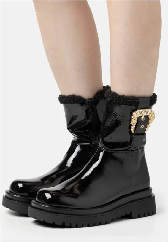 Versace Jeans Couture Ankle Boots Zwart Dames