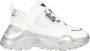 Versace Jeans Couture Contrasterende lage sneakers White Dames - Thumbnail 1