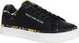 Versace Jeans Couture Court 88 Chain Couture Sneakers Zwart Dames - Thumbnail 1