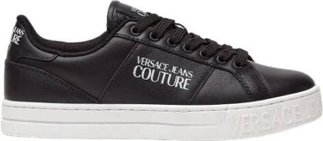 Versace Jeans Couture Donna Sneakers 72Va3Skb Zp097 Black Dames