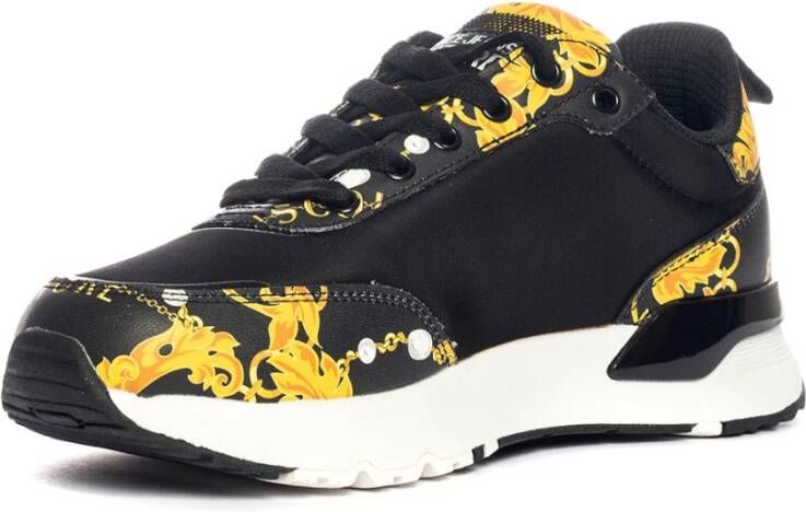 Versace Jeans Couture Dynamic Sneaker Dames Zwart Goud Multicolor Dames