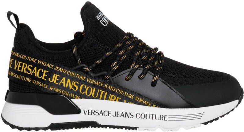 Versace Jeans Couture Stijlvolle Schoenen van Black Dames