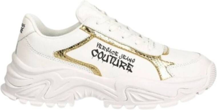 Versace Jeans Couture Hiker Sneakers voor Vrouwen White Dames