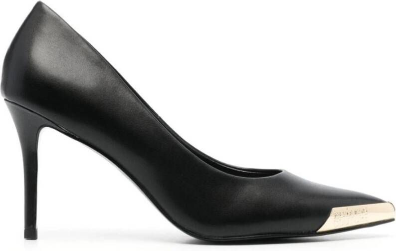 Versace Jeans Couture Zwarte Pumps voor Vrouwen Black Dames