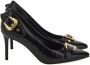 Versace Jeans Couture Zwarte Pumps voor Vrouwen Aw24 Black Dames - Thumbnail 6