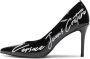 Versace Jeans Couture Zwarte Pumps voor Dames Black Dames - Thumbnail 1