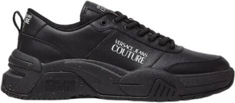 Versace Jeans Couture Lage Sneakers Black Heren