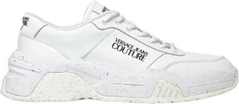 Versace Jeans Couture Lage Sneakers White Heren