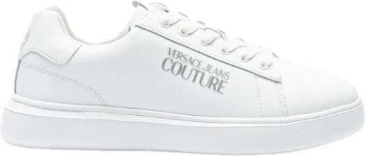 Versace Jeans Couture Logo Light Sneakers Leer White Dames